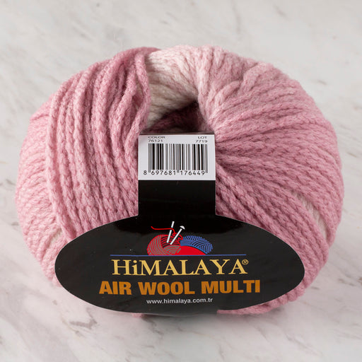 Himalaya Air Wool Multi Ebruli El Örgü İpi - 76121