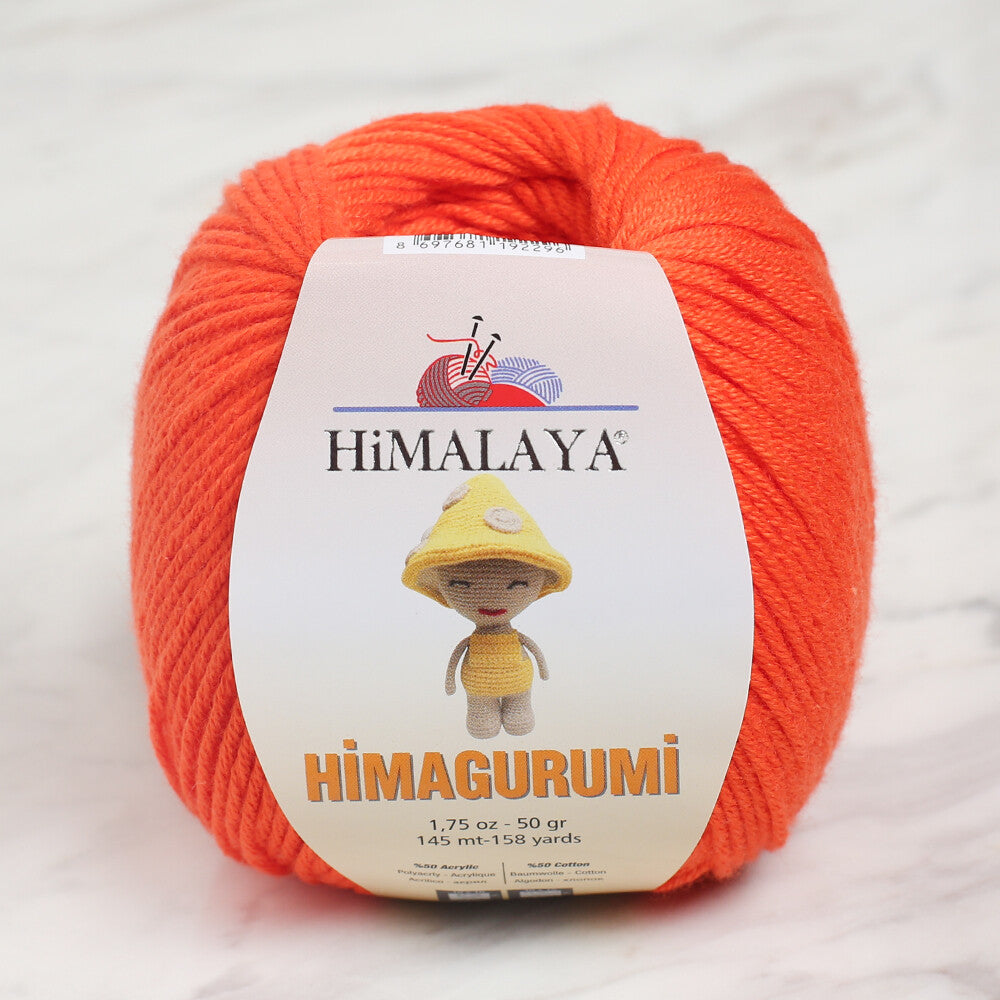 Himalaya Himagurumi Turuncu 50 Gr El Örgü İpi - 30129