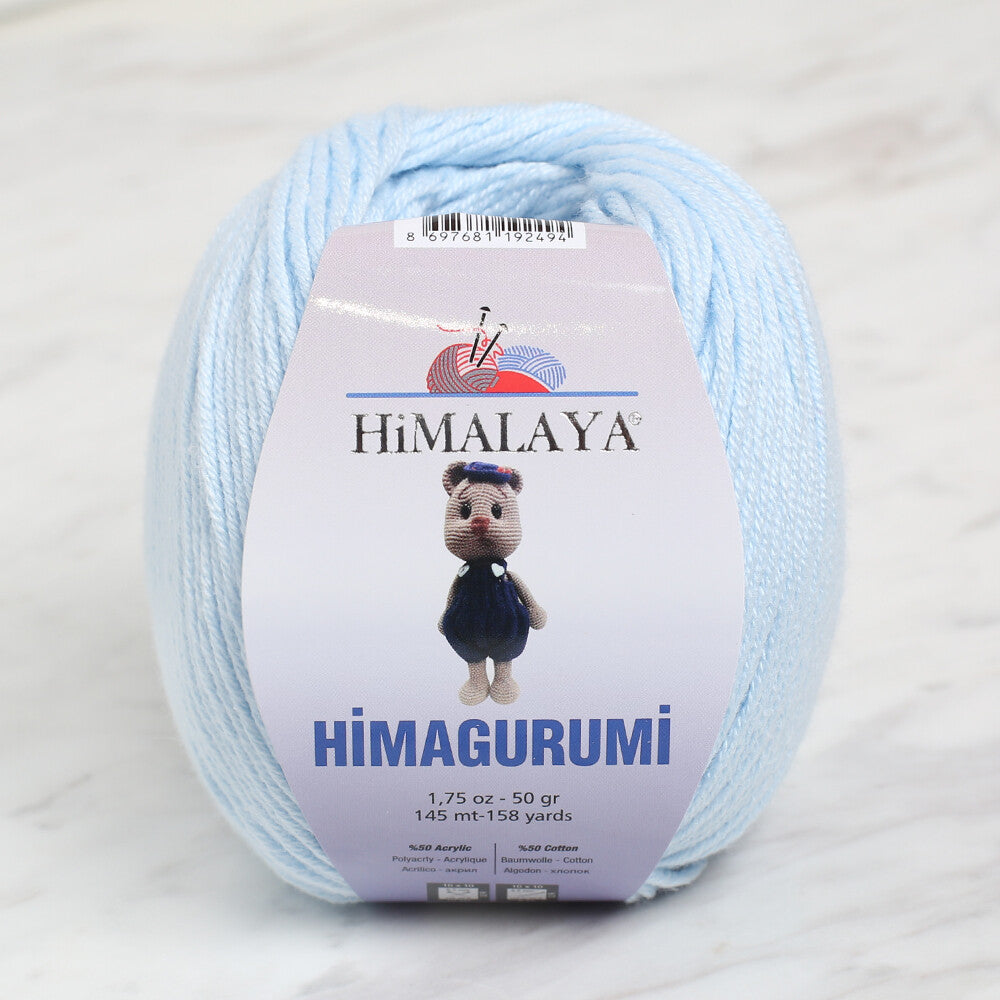 Himalaya Himagurumi Bebe Mavi 50 Gr El Örgü İpi - 30149