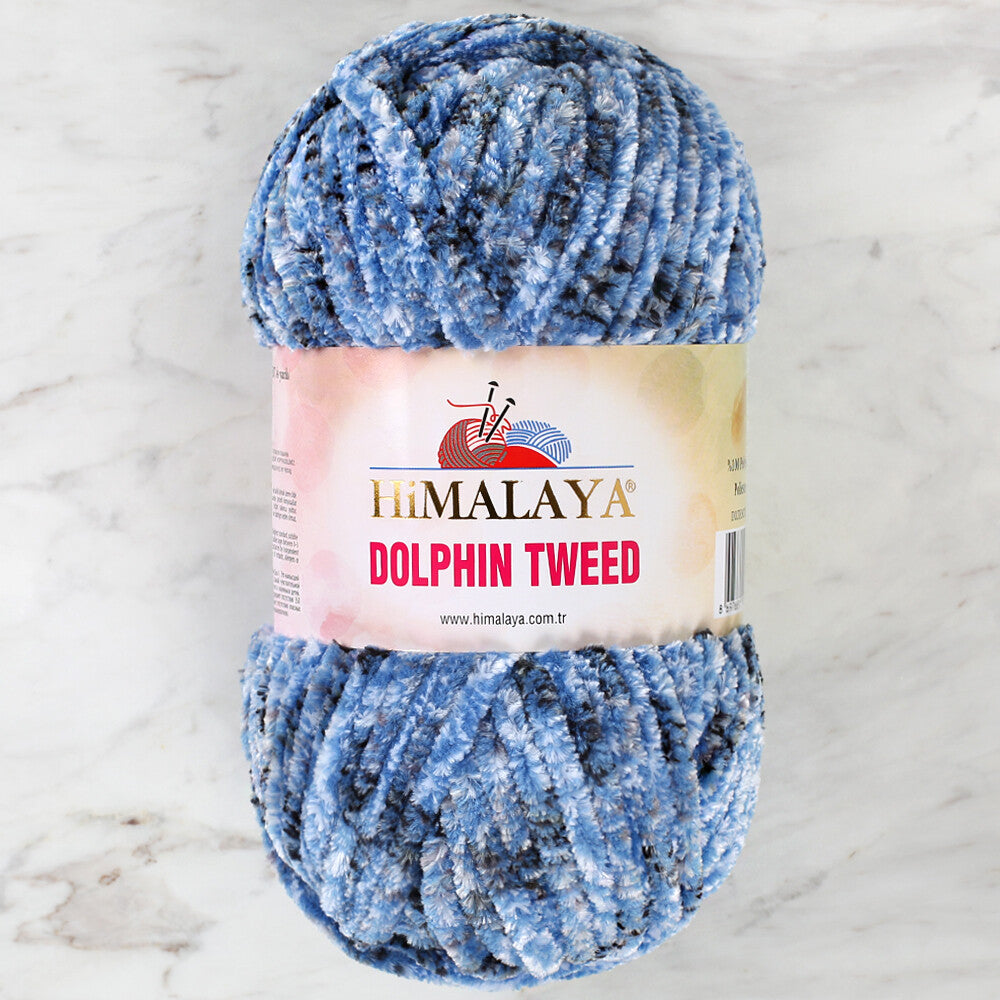 Himalaya Dolphin Tweed Ebruli El Örgü İpi - 92012 – Hobium