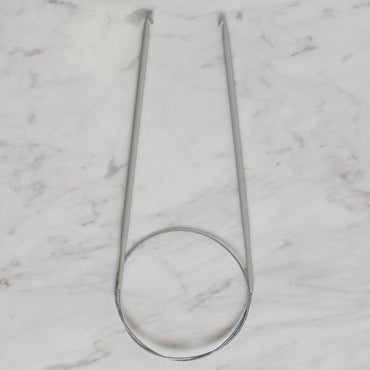 Yabalı 3.5 mm 60 cm Çelik Misinalı Gagalı Şiş - YBL - 345