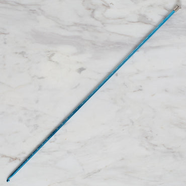 Yabalı 4 mm 35 cm Mavi Cetvelli Örgü Tığı - YBL-348