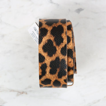 Knitme Kemer Tokalı Çanta Askısı 125x4 cm Leopar BA-0005