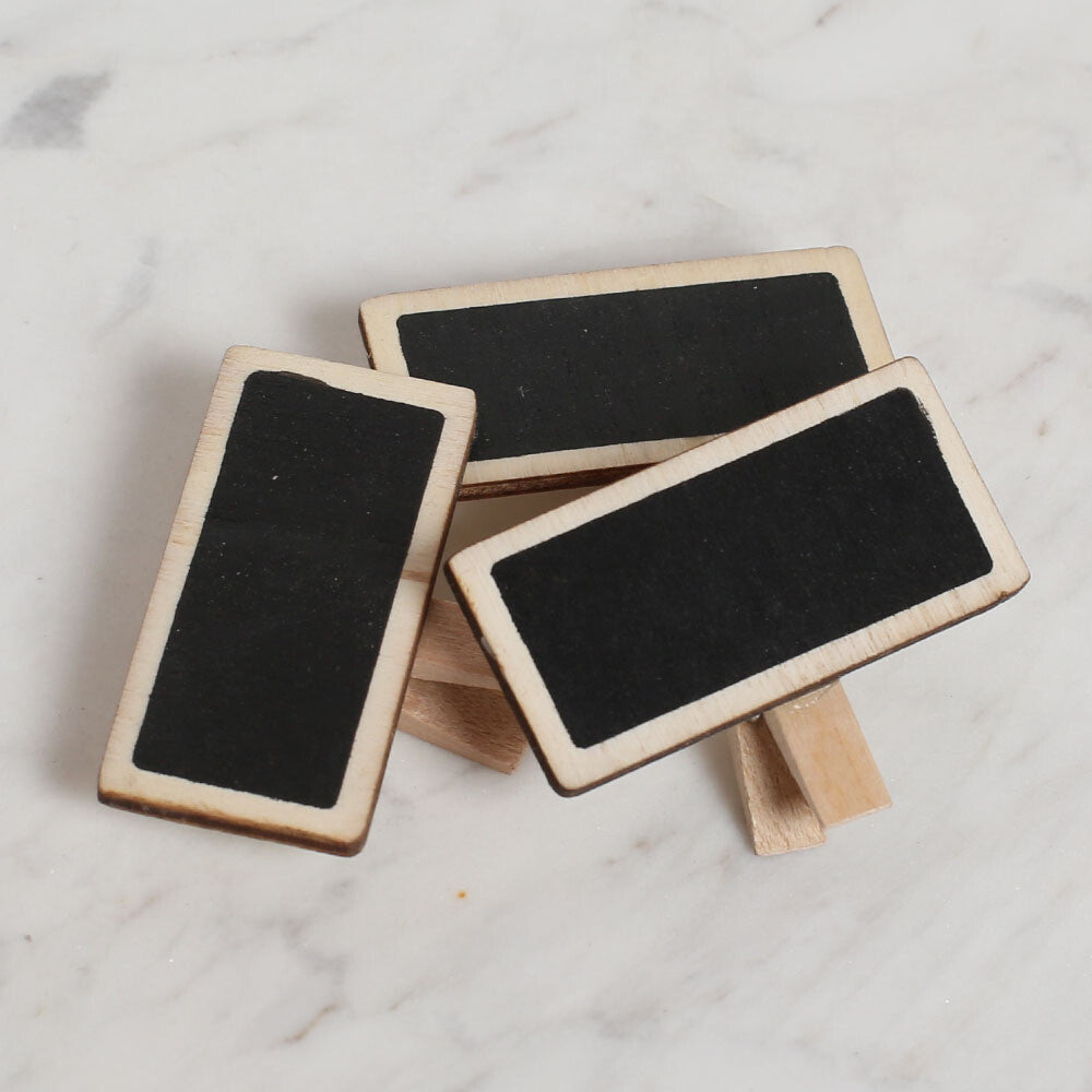 Loren Kara Tahta Mandal 6'lı