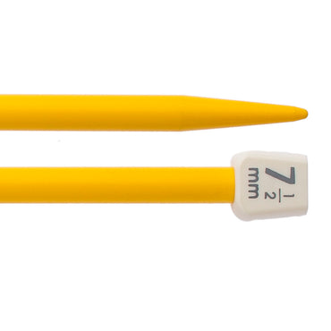 Pony Colour 7.5 mm 35 cm Sarı Plastik Örgü Şişi - 57666