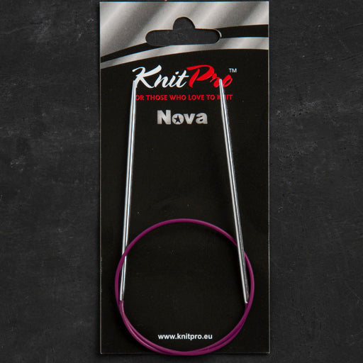 KnitPro Nova Metal 2.25 Mm 40 Cm Metal Mor Misinalı Şiş - 10305
