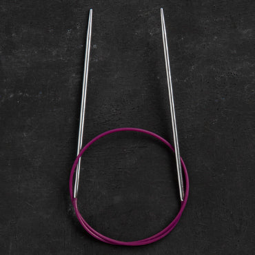 KnitPro Nova Metal 2.25 Mm 40 Cm Metal Mor Misinalı Şiş - 10305