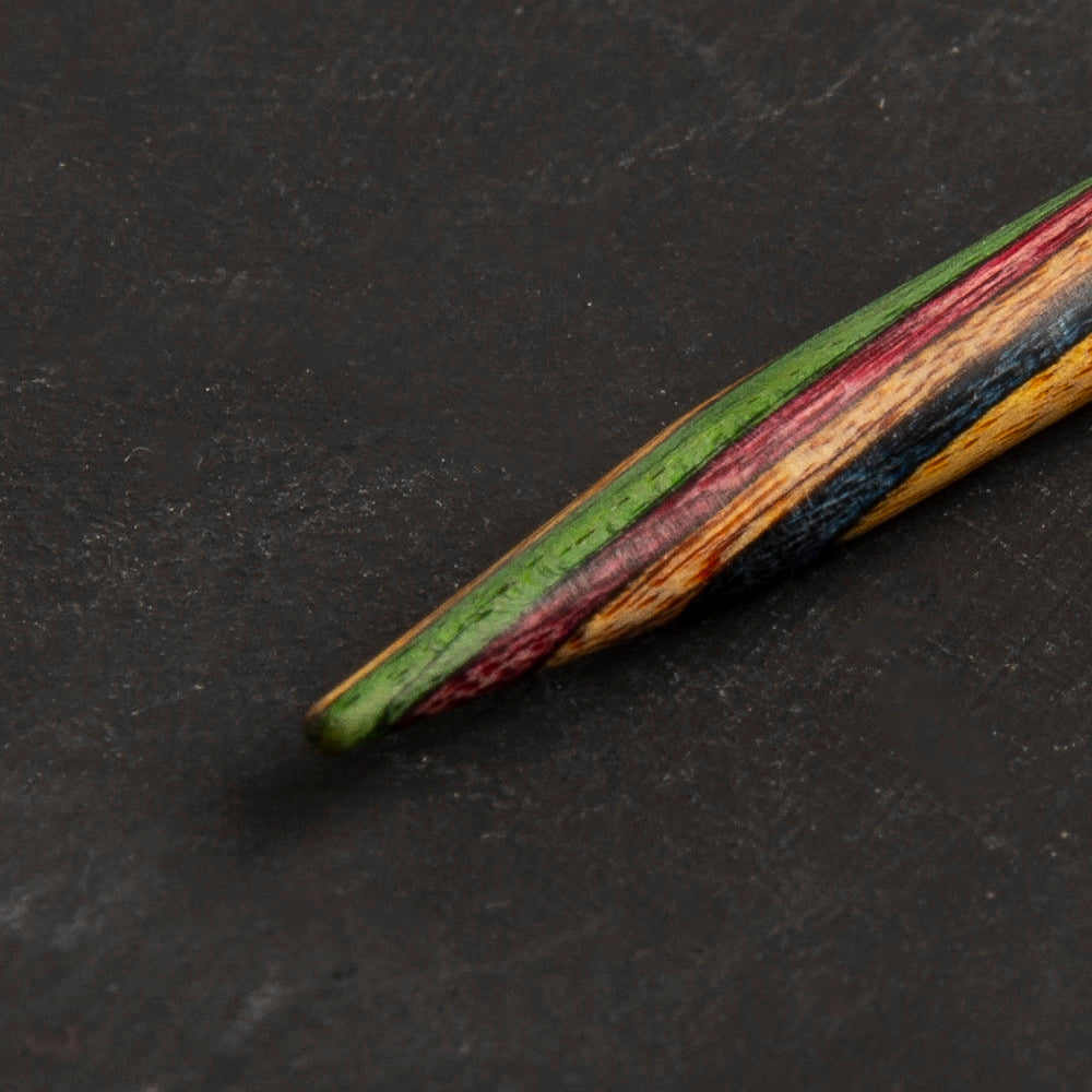 KnitPro Symfonie 4,5 mm 20 cm Ahşap 5'li Çorap Şişi - 20110