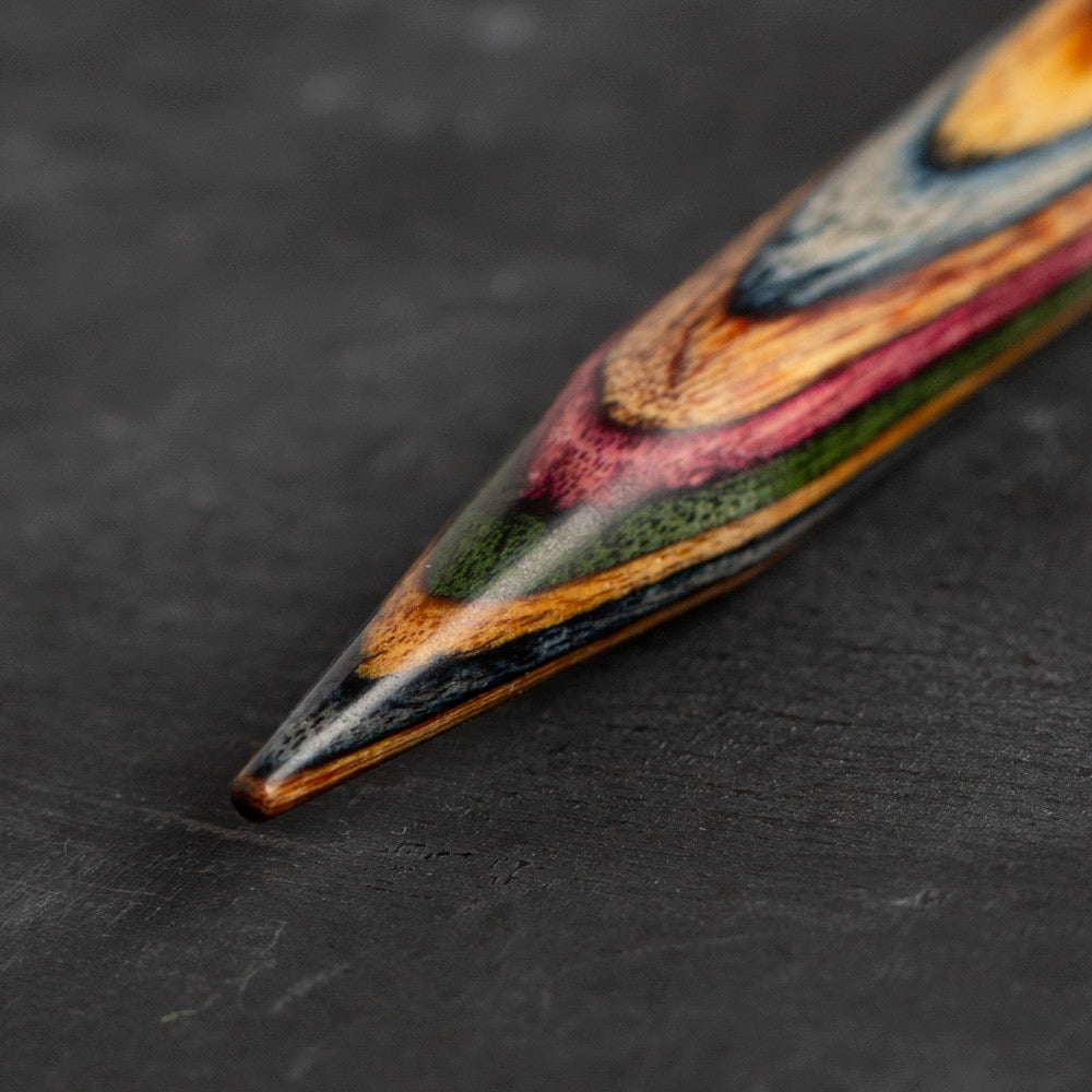 KnitPro Symfonie 8 mm 20 cm Ahşap 5'li Çorap Şişi - 20115