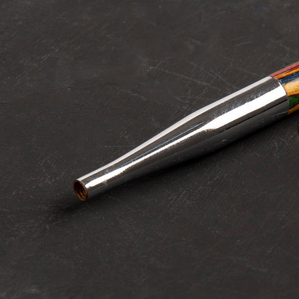 KnitPro Symfonie 6 mm Değiştirilebilir Ahşap Misinalı Şiş Ucu - 20407