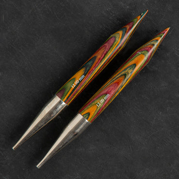 KnitPro Symfonie 12 mm Değiştirilebilir Ahşap Misinalı Şiş Ucu - 20412