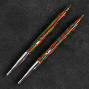KnitPro Symfonie 7 mm Değiştirilebilir Ahşap Misinalı Şiş Ucu - 20413