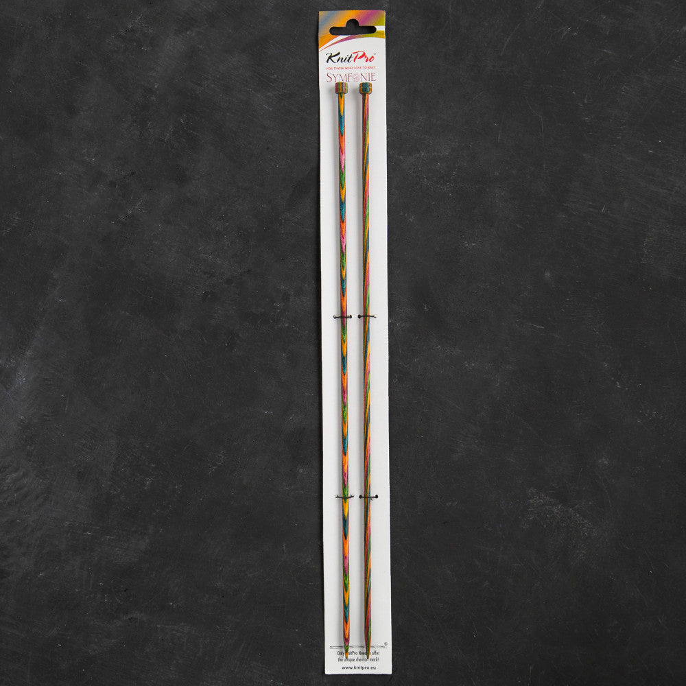 KnitPro Symfonie 4 mm 35 cm Ahşap Örgü Şişi - 20217