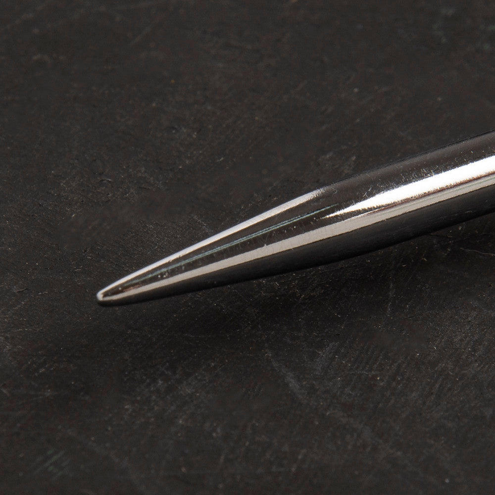 KnitPro Nova Metal 5 mm 35 cm Metal Örgü Şişi - 10219