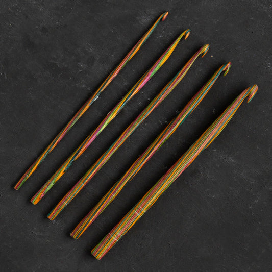 KnitPro Symfonie Ahşap Tığ Seti - 20716