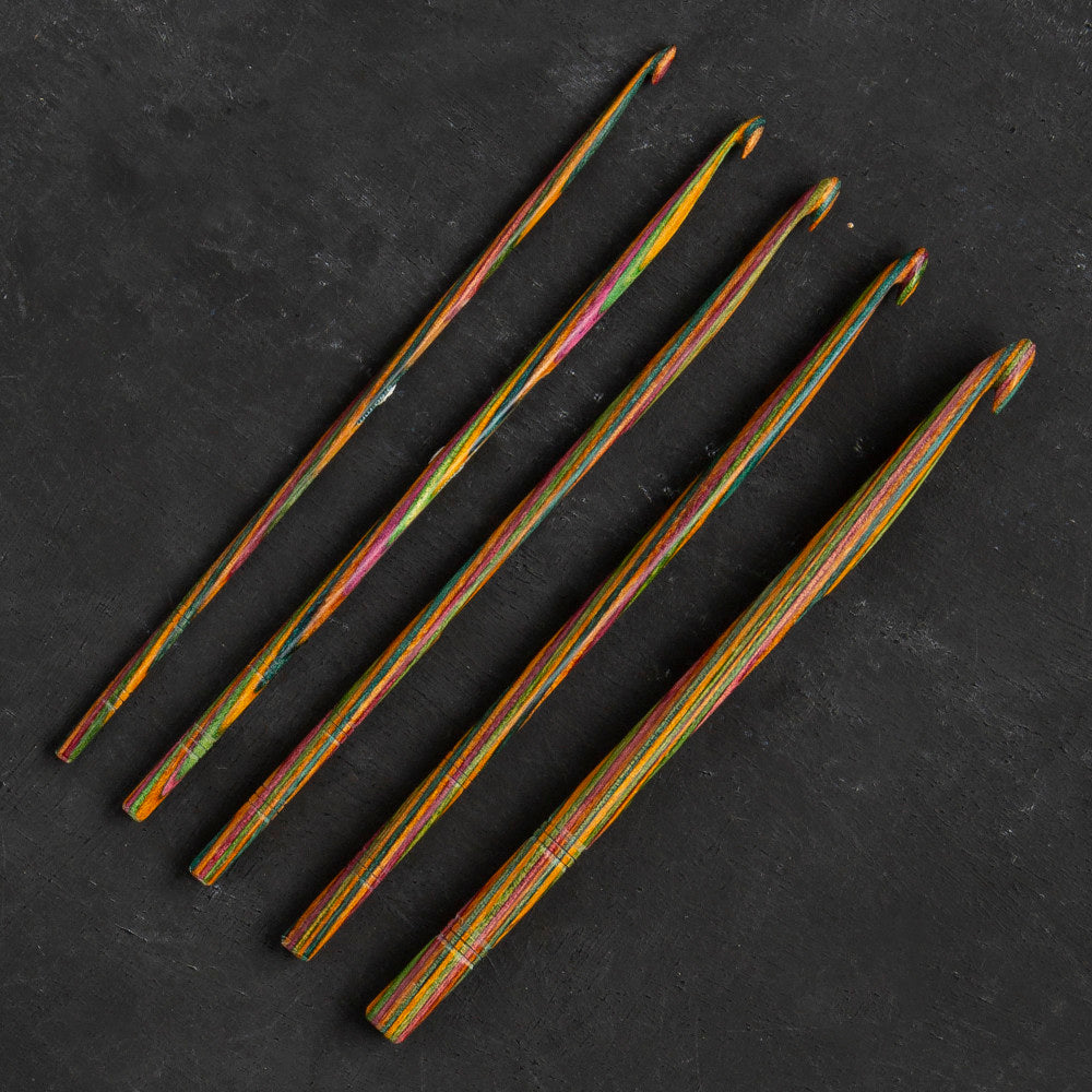 KnitPro Symfonie Ahşap Tığ Seti - 20716