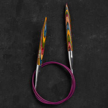 KnitPro Symfonie 9 mm 80 cm Misinalı Şiş - 21345