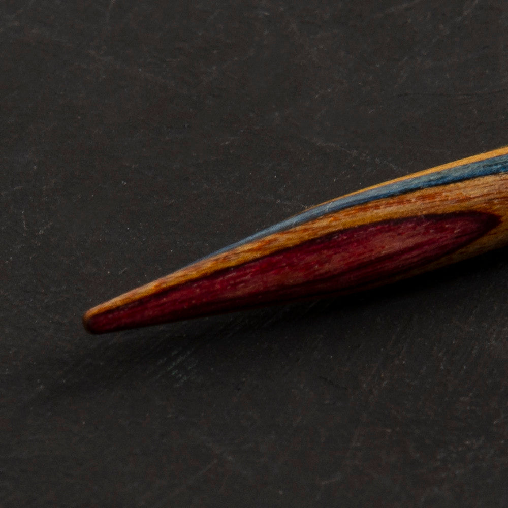 KnitPro Symfonie 5 mm 100 cm Ahşap Misinalı Şiş - 21354