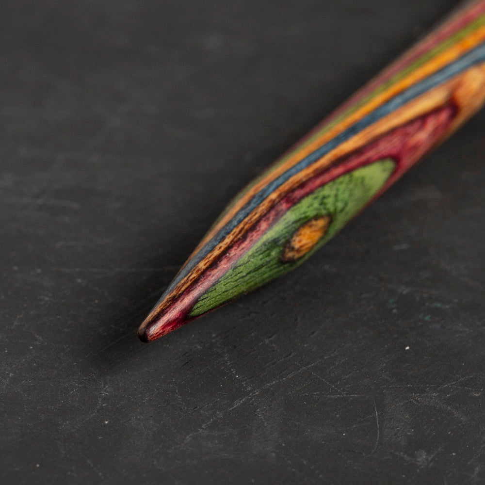 KnitPro Symfonie 8 mm 100 cm Ahşap Misinalı Şiş - 21359