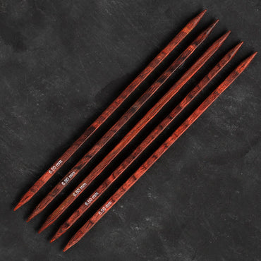 Knitpro Symfonie Cubics 6.5mm 20cm Kübik Çorap Şişi - 25117