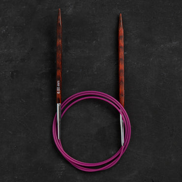 Knitpro Symfonie Cubics 6mm 100cm Kübik Misinalı Şiş - 25347