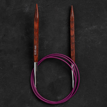 KnitPro Symfonie Cubics 8mm 100cm Kübik Misinalı Şiş - 25350