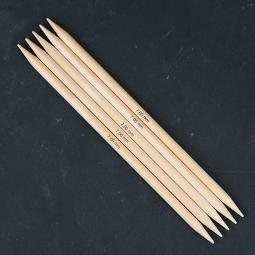 KnitPro Basix Birch Huş Ağacı 7mm 20cm Çorap Şişi - 35123