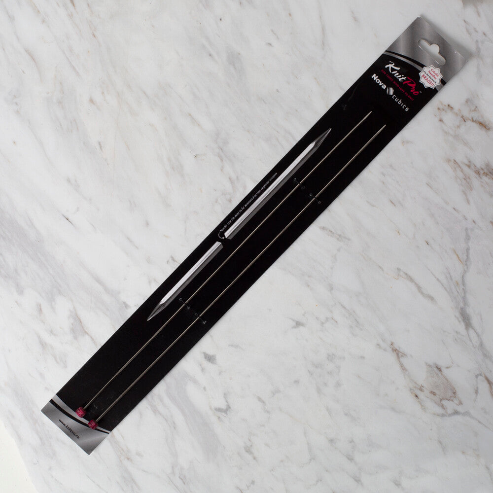 KNİTPRO NOVA CUBİCS SİNGLE 2 MM 35 CM KÜBİK ÖRGÜ ŞİŞİ - 12291