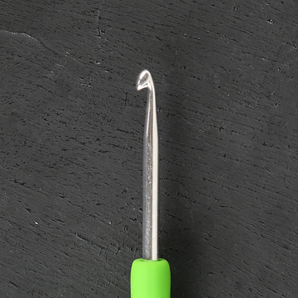 KnitPro Waves 3.5mm Yeşil Yumuşak Saplı Yün Tığ - 30907