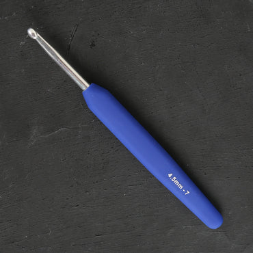 Knitpro Waves 4.5mm Mavi Yumuşak Saplı Yün Tığ - 30910