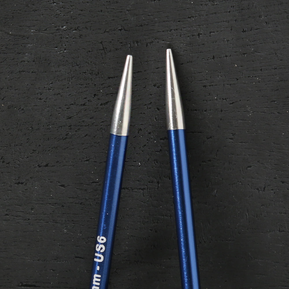 Knitpro Zing 4 Mm 40 Cm Mavi Misinalı Şiş - 47069