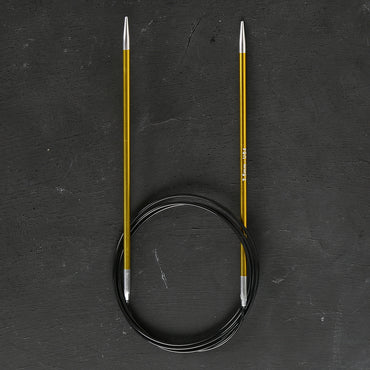 Knitpro Zing 3,5 Mm 100 Cm Sarı Misinalı Şiş - 47157