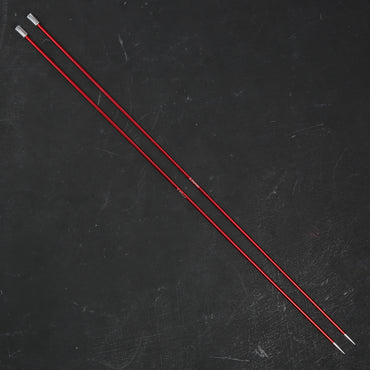 Knitpro Zing 2,5 mm 35 cm Kırmızı Metal Örgü Şişi - 47293