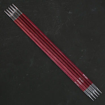 KnitPro Royale 4 mm 20 cm Fuşya Ahşap Çorap Şişi - 29037