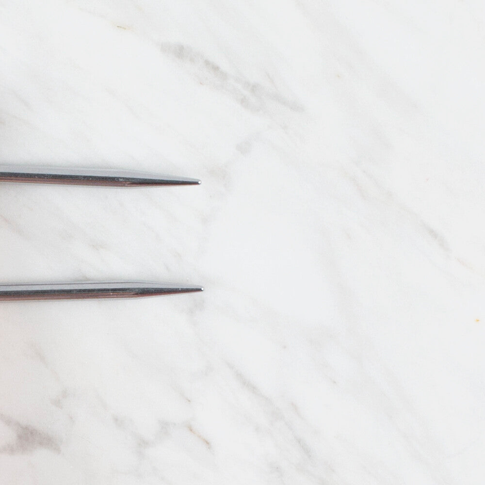 KnitPro Nova Metal 4 Mm 25 Cm Metal Mor Misinalı Şiş10979