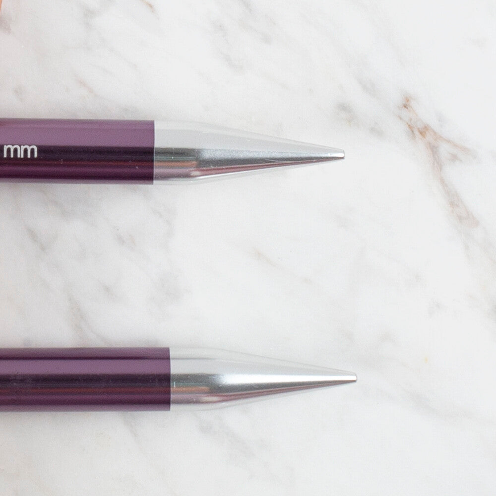 KnitPro ZİNG 12 MM 120 Cm MOR MİSİNALI ŞİŞ - 47199