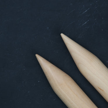 KnitPro Jumbo Birch 30 Mm 120 Cm Huş Ağacı Misinalı Şiş - 35805