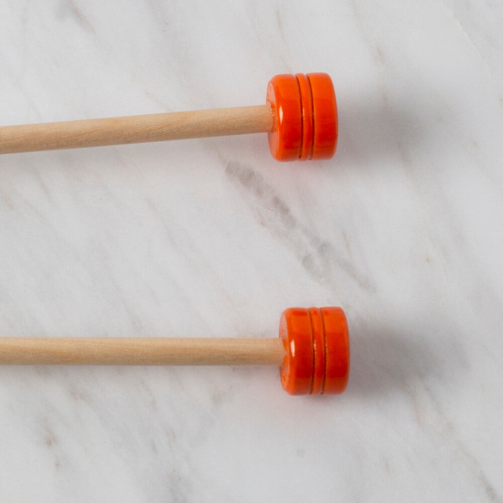 KnitPro Basix Huş Ağacı 4 mm 100 cm Örgü Şiş - 35444