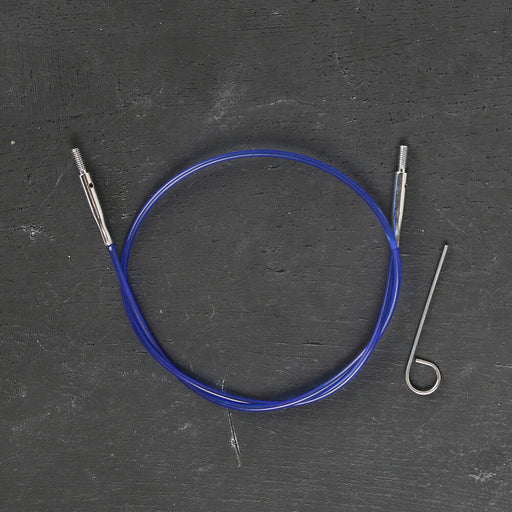 KnitPro 32 cm Tekli Ara Bağlantı Misinası Mavi - 10632