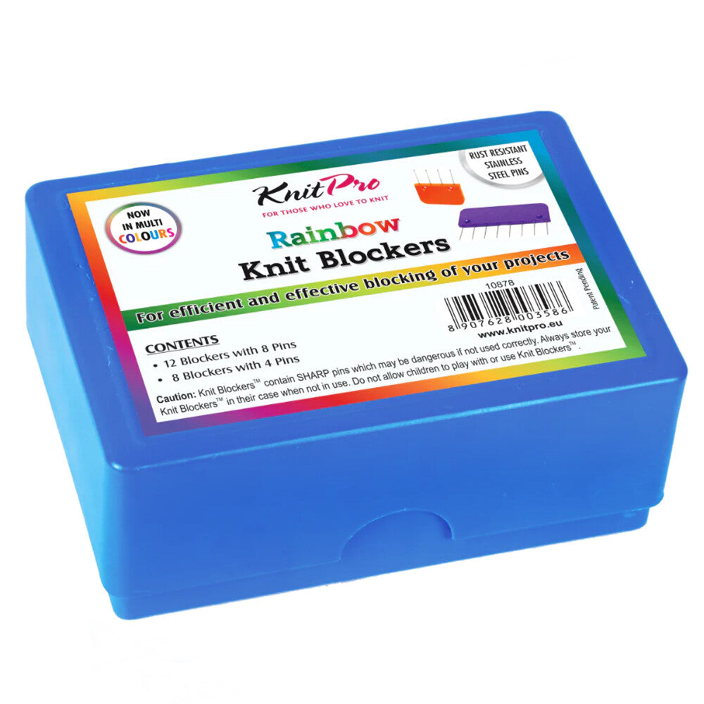 Knitpro Rainbow Örgü Bloklayıcı (20'li) - 10878
