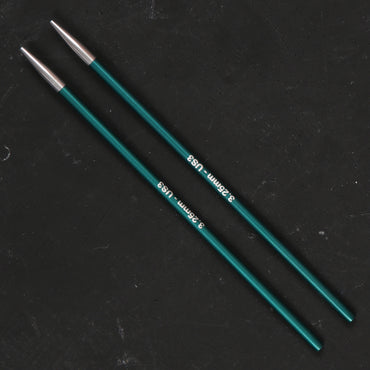 Knitpro Zing 3.25 mm Değiştirilebilir Misinalı Şiş Ucu Yeşil - 47512