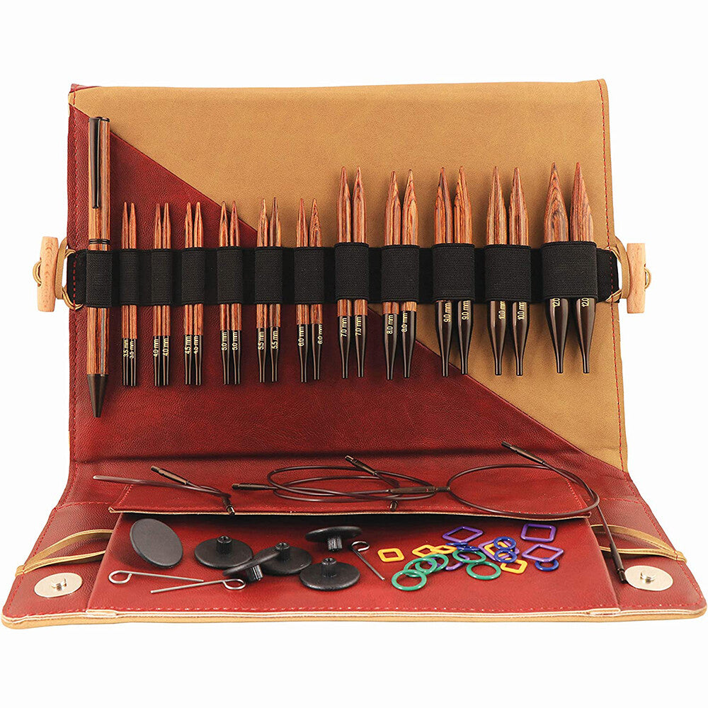 Knitpro Ginger (Kısa Uç) Special Misinalı Şiş Seti - 31282 – Hobium
