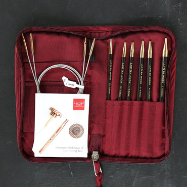 Knitpro Lanternmoon Abanoz Ağacı Tunus İşi Tığ Seti - Bequest - 350321