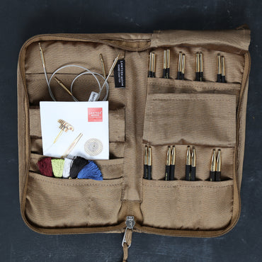 Knitpro Lanternmoon Abanoz Ağacı Değiştirilebilir 9'lu Şiş Seti - Ancestry - 350311