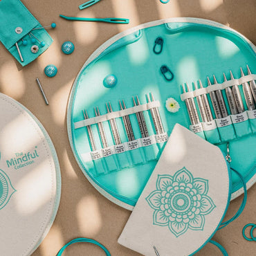 KnitPro Mindful Warmth Değiştirilebilir Misinalı Şiş Seti 10 cm – 36310