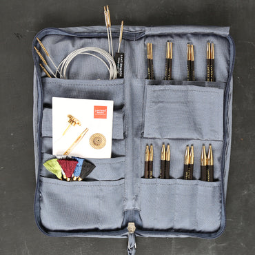 Knitpro Lanternmoon Abanoz Ağacı Değiştirilebilir Şiş Seti - Glory - 350303