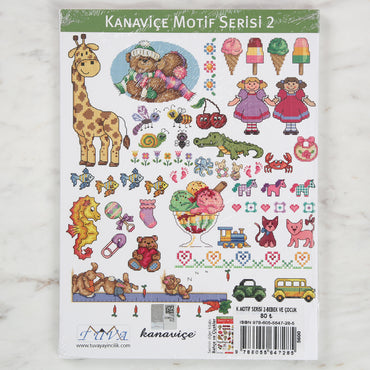 Tuva Bebek Ve Çocuk Kanaviçe Motif Serisi 2 - 5600
