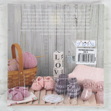 Tuva Minik Örgüler Bebek Patikleri Kitabı - 6240