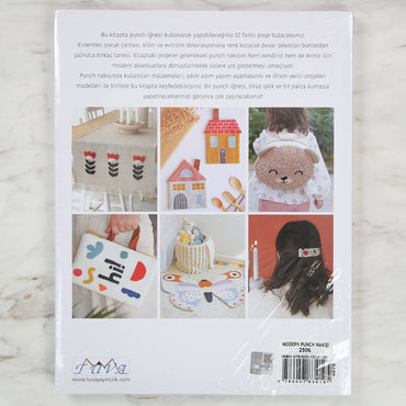 Tuva Modern Punch Nakışı Kitabı - 6870