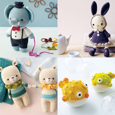 Tuva Amigurumi Hayvanlar 15 Tığ İşi Oyuncak Projesi Kitabı - 6880